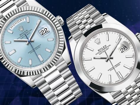 rolex daydate vs datejust|rolex day date model numbers.